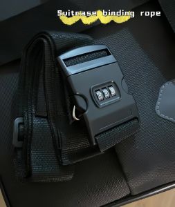 Customs Lock Luggage Cross Straps Straps Seat Belt Strapping Straps