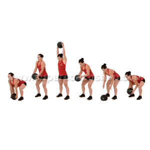 Slam Ball 10 kg.แบบเรียบ/บอลกำลังกายฟิตเนส/บอลน้ำหนัก