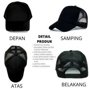 TOPI DISTRO TOPI PRIA TOPI DISTRO TOPI BASEBALL TOPI POLOCAP BORDIR WANKBAY