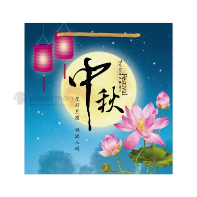 *CLEARANCE STOCK* Store Age 100pcs Mooncake Festive Paper Bag / Gift Bag / Goodies Bag - Size M [READY STOCK]