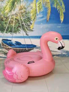 แพยางเป่าลม ฟลามิงโก้ 142x97Cm งานกล่อง A0878