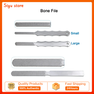1Pcs Stainless Steel Bone File Veterinary Flat Bone Joint Bone File Joint Operation Orthopedic Instrument