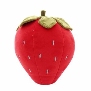 SUNNY BAR Kids Gifts 25 40CM Plush Plants Home Decoration Cushion Strawberry Stuffed Toys Fruit Plush Toys Strawberry Plush Stuffed Plush Doll