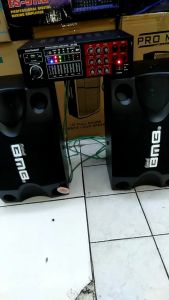 paket karaoke speaker bmb lengkap garansi 3 tahun