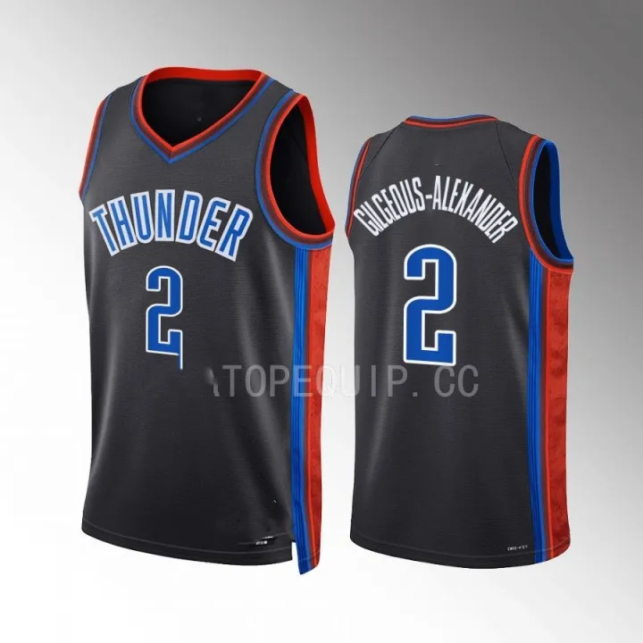 2022-23 New Oklahoma City Thunder Number Shai Gilgeous Alexander