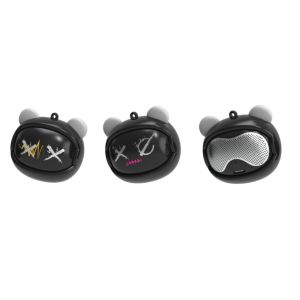 S05 Face Changing Mini Portable Bluetooth Speaker Rechargeable HIFI Sound Box Expression Can Be Freely Switched