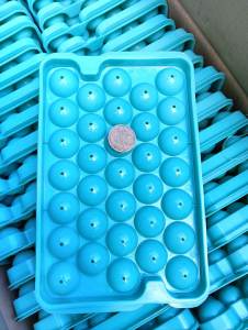 viral promo 2 pcs cetakan es batu bulat 33 lubang cetakan jelly ball spesial warna terbaru