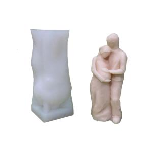 Soap Moulds Mother Hug Kid Shape Silicone Texture Hand-Making Tool Silicone Crafts Mould Silicone Texture for