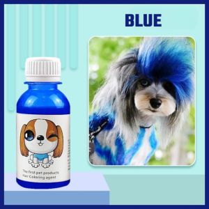 100ml Dog hair coloring agent cat special color hair dyeing cream not hurt hair pet grooming Colorful Dog Hair Bright Coloring Dyestuff Pigment Supplies
