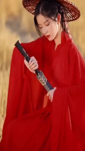 Chinese Traditional Folk Dance Costume Women Hanfu Clothing Lady Ancient Swordsman Cosplay Outfit Tang Dynasty Stage Dance Wear2026