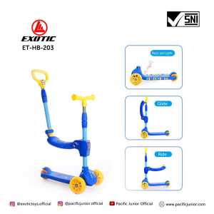 sekuter exotic ET-HB-203 sekuter anak roda 3 murah skuter scooter