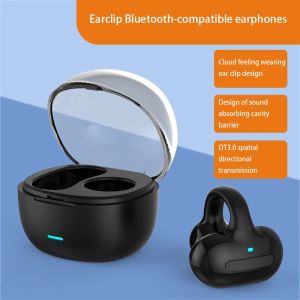 🎧COD + ต้นฉบับ + คลังสินค้าพร้อม🎧G8ใหม่ต่างหูแบบหนีบหูฟังไร้สายหูฟังบลูทูธแบบเดี่ยวพร้อมกล่องชาร์จไม่ใช่หูฟังแบบสเตอริโอแท้ในหู