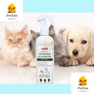 Probiotics Pet Odour Eliminator Itch relief daily dry shampoo & deodorant Mist face fur & each paw after walk