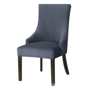 SG stock* Chair Cover Velvet Dining Chair Cover Seat Cover Elastic High back bulky Chair Cover Slipcovers For Dining Room Home Decorate couch cover