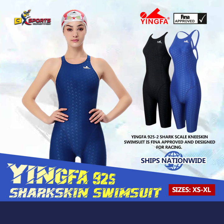 Yingfa 925 Shark Scale Kneeskin Swimsuit – Fina Approved | Lazada PH