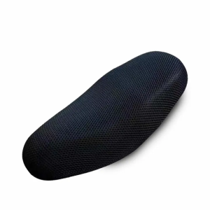 🛵COD🛵ผ้าคลุมเบาะมอเตอร์ไซค์ เบาะตาข่าย กันแดด กันลื่น กันรอยขีดข่วน ลวดลายการ์ตูน ระบายอากาศได้ ผ้าหุ้มรถมอไซ