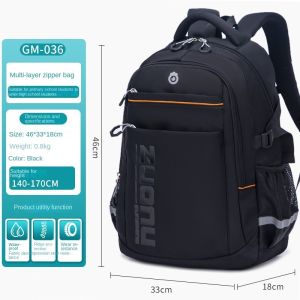 UISNMLL #MB4016 Good qaulity Bagpack single Ultra light spine protecting school bag
