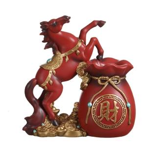 Rosin Pen Owner And Flower Jar Multifunctional Desk Planner Fengshui Decoration For Wealth Luck