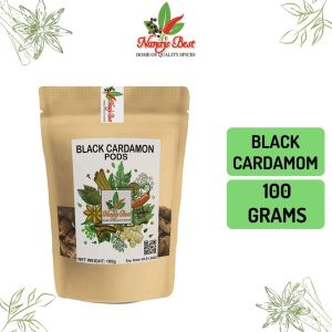 NanaysBest Black Cardamom Cardamon Pods  100Grams