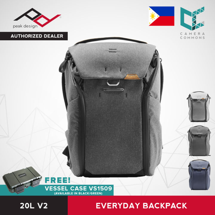 Peak Design Everyday Backpack v2 20L Ash Black Charcoal Midnight