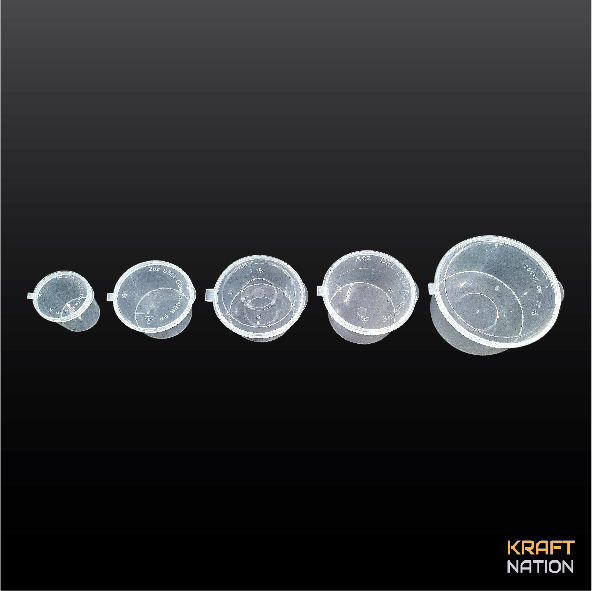 [Ready Stock] 10 PCS 1oz/2oz/3oz/4oz/8oz PP5 Sauce Container / Deli