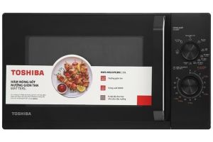 Lò Vi Sóng Toshiba 25 Lít MW3-MG25PE(BK) – Tích Hợp Nướng Điều Khiển Cơ Bền Đẹp