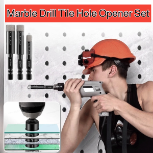 Multifunctional Tile Hole Saw Set Drill Tools Thicken Marble Drill