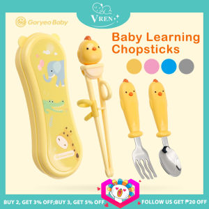 ตะเกียบหัดเรียนรู้สุขภาพ ชูอนฝึกเรียนรู้ด้านสิ่งแวดล Goryeobaby สำหรับเด็ก