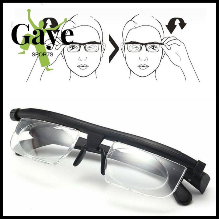 GS Magnifying Reading Glasses 3 To +6 Diopters Adjustable Eyeglasses