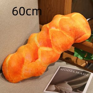 New Simulation French Bread Croissant Plush Pillow Stuffed Printing Images Food Plushie Party Decor Sleeping Companion Man Gift h260819