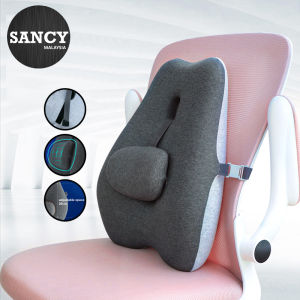 SANCY Seat Waist Support Pregnant Women Chair Cushion Foam Car Pillow Adjustable Back Body Cushion - Fulfilled by SANCY