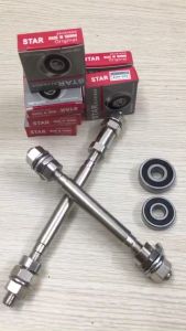 Bộ Trục Bạc Đạn dùng cho xe đạp  sửa chữa trục bánh xe đạp . rất bền dễ lắp đặt . Vòng bi 6000 6200