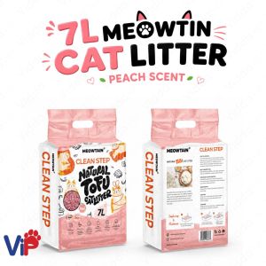 MEOWTAIN Tofu Cat Litter 7L Clumping Cat Sand Odor Absorbing Multiple Scents