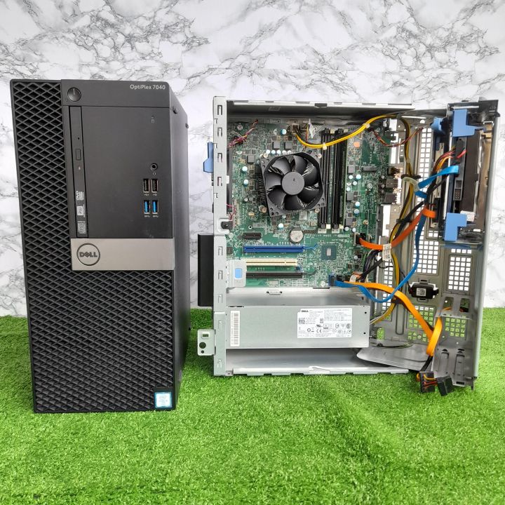 PC dell optiplex 7040 core i5 6500 MT TOWER  RAM 32GB SSD 256 GB + 1TB PC MURAH SIAP PAKAI