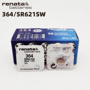 Pin đồng hồ Thụy Sỹ RENATA 364 SR621SW dành cho đồng hồ kim 3 kim (Loại tốt - Giá bán theo số viên)