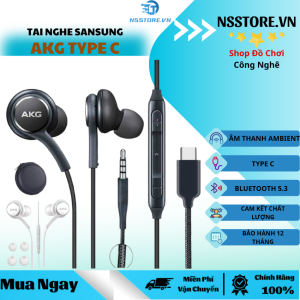 Tai Nghe AKG SamSung Hàng S8 S9 S10 S20 S21 S22 Note 8 Note 9 Note10 Có Dây Type C