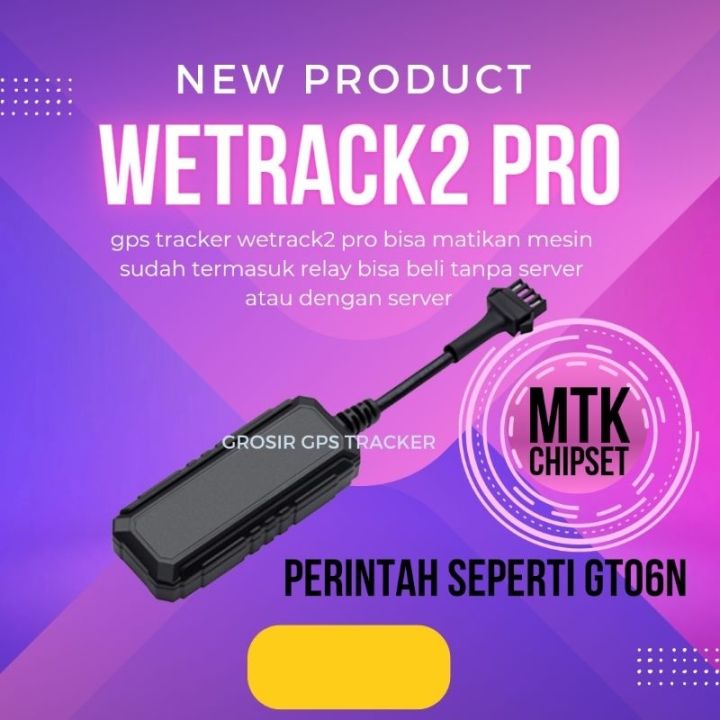 GPS TRACKER MOBIL MOTOR TRUCK WETRACK2 PRO BISA MATIKAN MESIN FREE