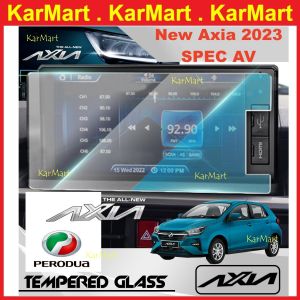 Perodua Axia 2023 2024 2025 2026 Screen Protector Infotainment Tempered Glass Screen Protector GPS Waze Navigator Glass 002