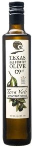 Texas Hill Country Olive Co Terra Verde Extra Virgin Olive Oil - Cold Pressed EVOO Gourmet Olive Oil - Rich & Fruity - Perfect for Finishing & Dressing - Award Winning & Made in Texas (16.9 oz)