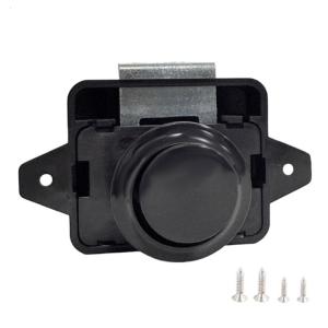 Đồ ngũ kim đồ nội thất khóa đẩy đẩy chốt Keyless khóa tủ chén đẩy nút chốt cho cắm trại đồ nội thất tủ