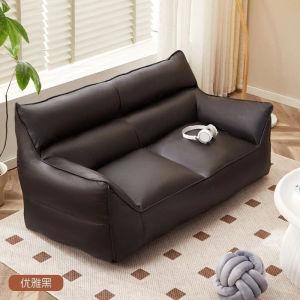 CraftedLiving SG- Double Seater Sofa Bean Bag Cover with Filling Full Set Large Lazy Chair Kerusi Malas Besar Siap Isi