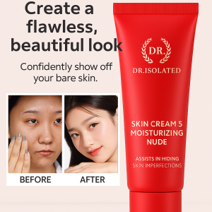 Natural Concealer BB Cream Refreshing And Breathable Face Cream Acne Proof Moisturizing And Soothing Whitening Cream水光养肤隔离素颜霜