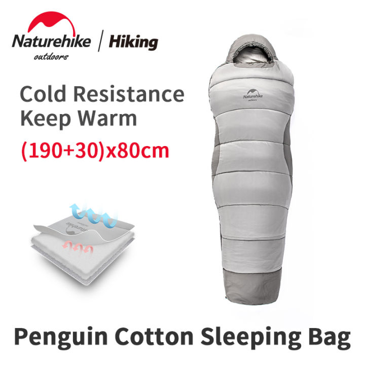 Naturehike Ultralight Penguin Sleeping Bag 6℃4℃ Camping Mummy