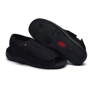 Men Or Women summer diabetic Sandals foot widened fat deformed Elderly shoes with swollen feet