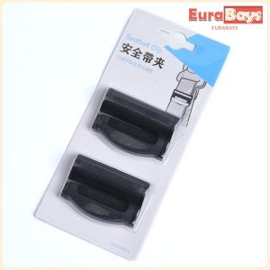 E.B.【Ready in Stock】 Car Seat Belt Limiters Seat Belt Clip Non-Slip Fixed Adjusting Buckle Auto Interior Accessories