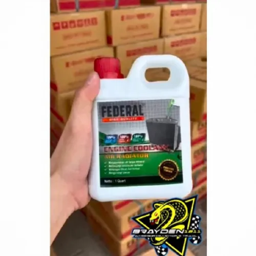 AIR RADIATOR COOLANT MOTOR FEDERAL 1 LITER | Lazada Indonesia