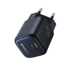 Basues PicoGo GaN 45W USB-C  EU Portable  Fast Charging for Phone Samsung  iP16  Android Tablets and Laptops Support PD3.0 PPS QC3.0 FCP SCP AFC
