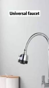 Kitchen Faucet 360° Swivel Flex Cold Water Faucet Wall Out Straight Out Flex Faucet Sink Mop Laundry Sink Faucet