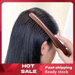 🚚【Local Express Delivery】🚚 Natural Comb Meridian Massage Anti-static No-snags Wide Tooth Comb For Women Girl Straight Curly Hair