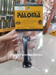 PALOMA FPP 617 CASTLE 90 MM Handle Tarikan Gagang Laci Lemari Jendela Furniture Matte Black Hitam